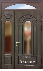 Дверь металлическая с МДФ и стеклопакетом -  ДМ 135: 90 800 руб.